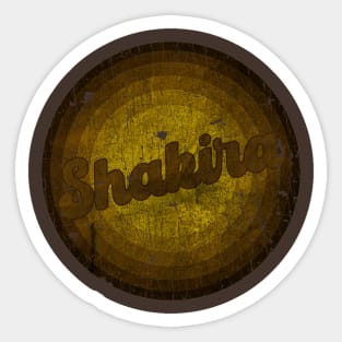 Vintage Style -Shakira Sticker